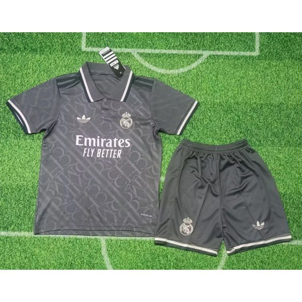 Camiseta Real Madrid 3ª Niño 2024-2025 Gris